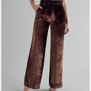 *New* Reformation - Wes Pant - Chestnut- Size 0